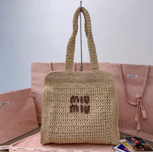 Load image into Gallery viewer, Woven Fabric Tote
