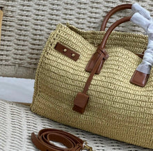 Load image into Gallery viewer, Raffia Sac De Jour

