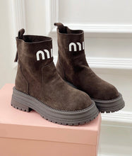 Load image into Gallery viewer, Suede Ankle Boots
