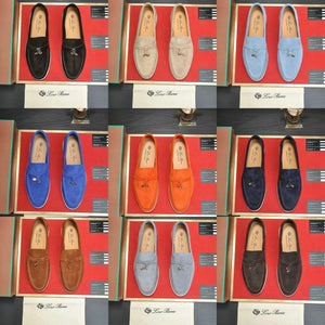 Suede Loafers