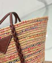 Load image into Gallery viewer, Raffia Tote
