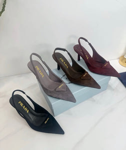 Suede Pumps