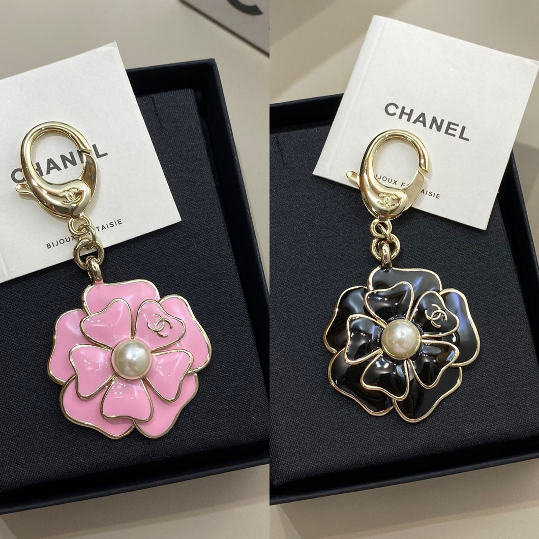 Camellia Keychain Charm