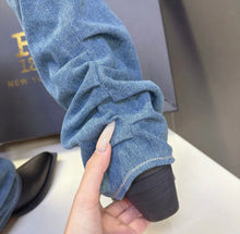 Load image into Gallery viewer, Denim Boots
