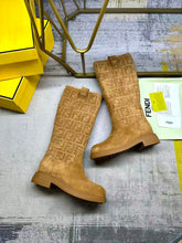 Load image into Gallery viewer, FF Suede Boots
