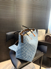 Load image into Gallery viewer, Denim Tote
