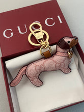 Load image into Gallery viewer, GG Dog Bag Charm/Keychain
