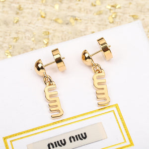 Logo Earrings