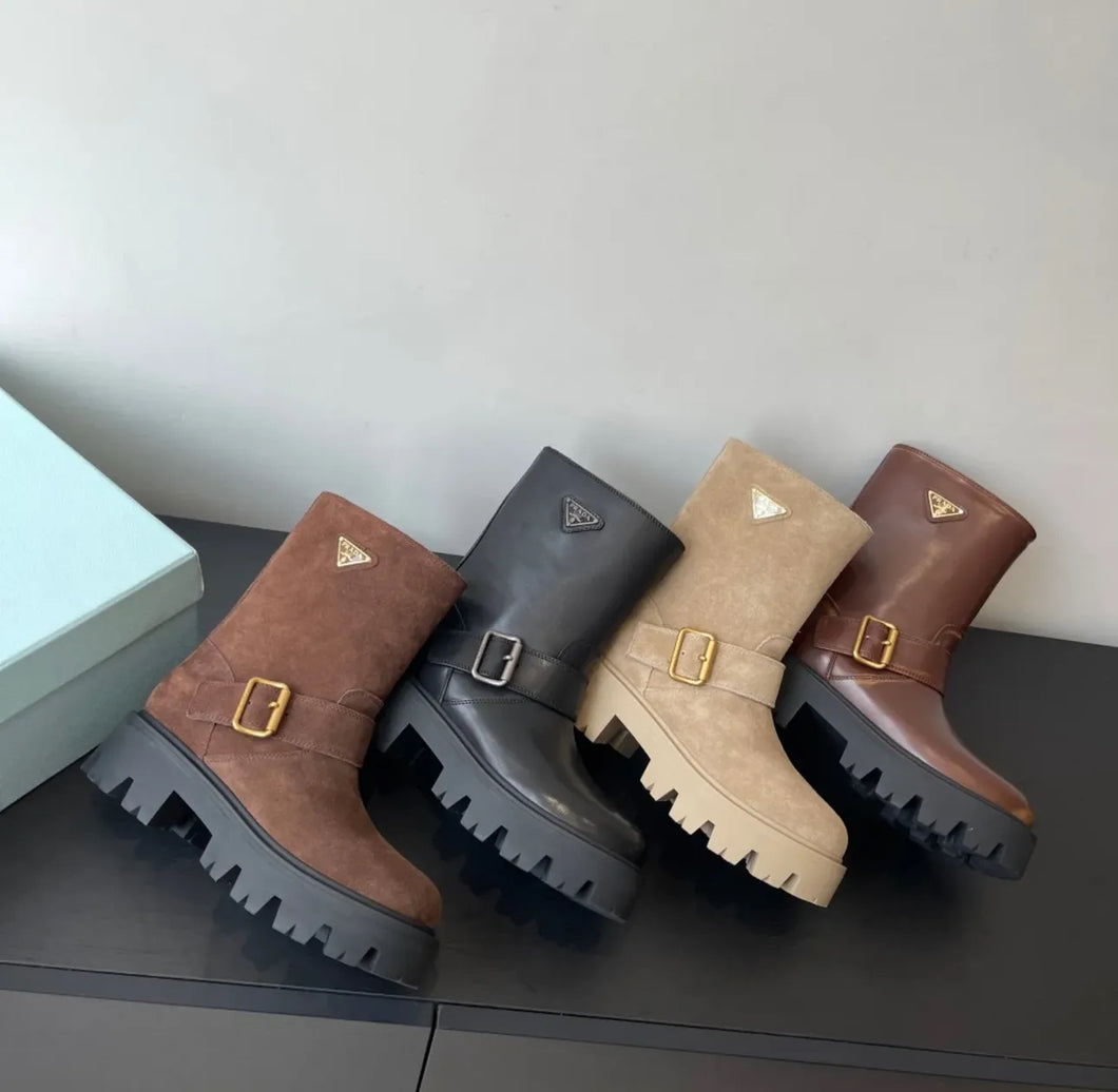 Leather Boots