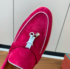 Suede Loafers