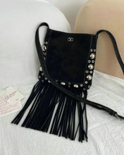 Load image into Gallery viewer, Suede Tassel Shoulder Bag
