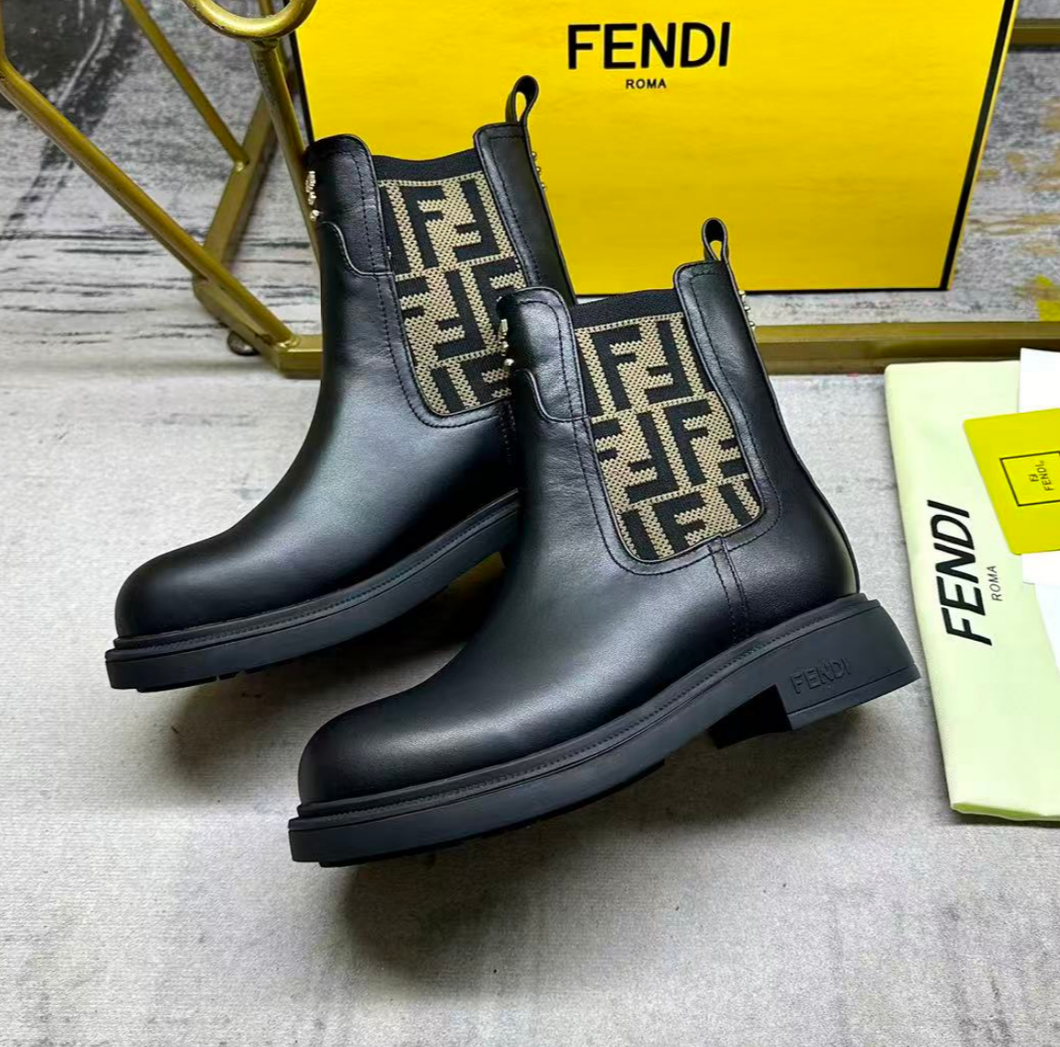 FF Leather Boots