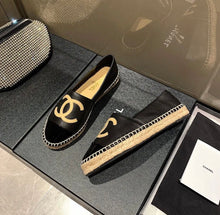 Load image into Gallery viewer, CC Leather Espadrilles

