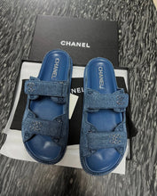 Load image into Gallery viewer, Denim Dad Sandals
