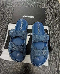 Denim Dad Sandals