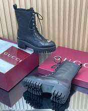 Load image into Gallery viewer, GG Leather Boots
