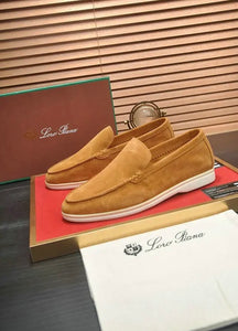 Suede Loafers