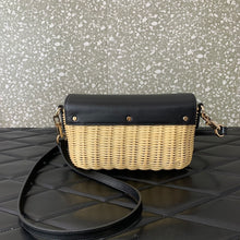 Load image into Gallery viewer, Raffia Crossbody Bag
