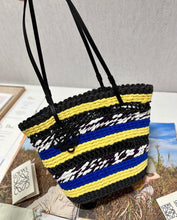 Load image into Gallery viewer, Raffia Tote
