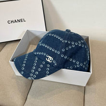 Load image into Gallery viewer, Denim Logo Cap
