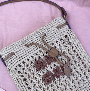 Woven Fabric Mini Bag