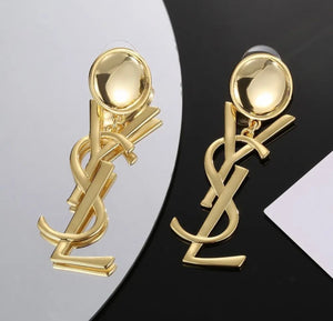 Logo Earrings