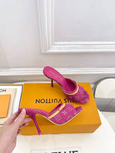 Load image into Gallery viewer, Denim Mules
