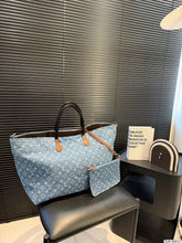 Load image into Gallery viewer, Denim Tote
