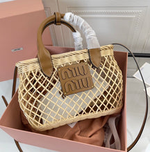 Load image into Gallery viewer, Wicker Woven Bag
