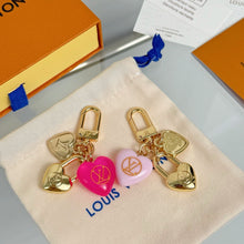 Load image into Gallery viewer, Heart Bag Charm/Keychain
