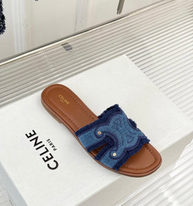 Fringed Mules