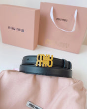 Load image into Gallery viewer, Logo Leather Belt
