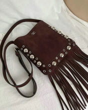 Load image into Gallery viewer, Suede Tassel Shoulder Bag
