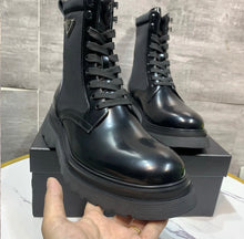 Load image into Gallery viewer, Leather Ankle Boots
