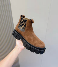 Load image into Gallery viewer, FF Suede Boots
