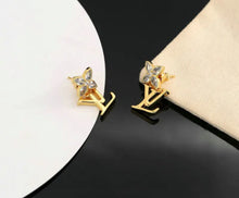 Load image into Gallery viewer, Logo Earrings
