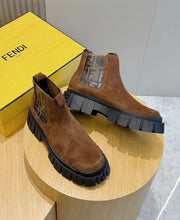 Load image into Gallery viewer, FF Suede Boots
