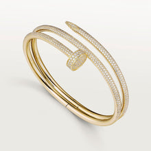 Load image into Gallery viewer, Juste Un Clou Double Bangle
