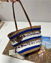 Load image into Gallery viewer, Raffia Tote
