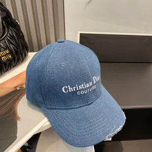 Load image into Gallery viewer, Denim Logo Cap
