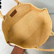 Load image into Gallery viewer, Raffia Tote Bag
