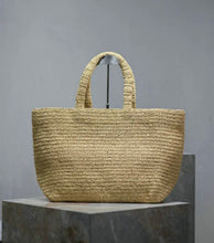 Load image into Gallery viewer, Raffia Tote
