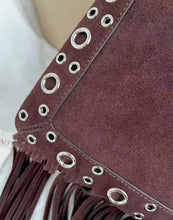 Load image into Gallery viewer, Suede Tassel Shoulder Bag
