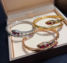 Load image into Gallery viewer, Ruby Serpenti Bracelet
