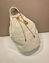 Load image into Gallery viewer, Linen Duffle Bag
