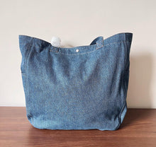 Load image into Gallery viewer, Large Denim Cabas Shopper

