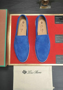 Suede Loafers