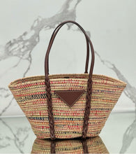 Load image into Gallery viewer, Raffia Tote
