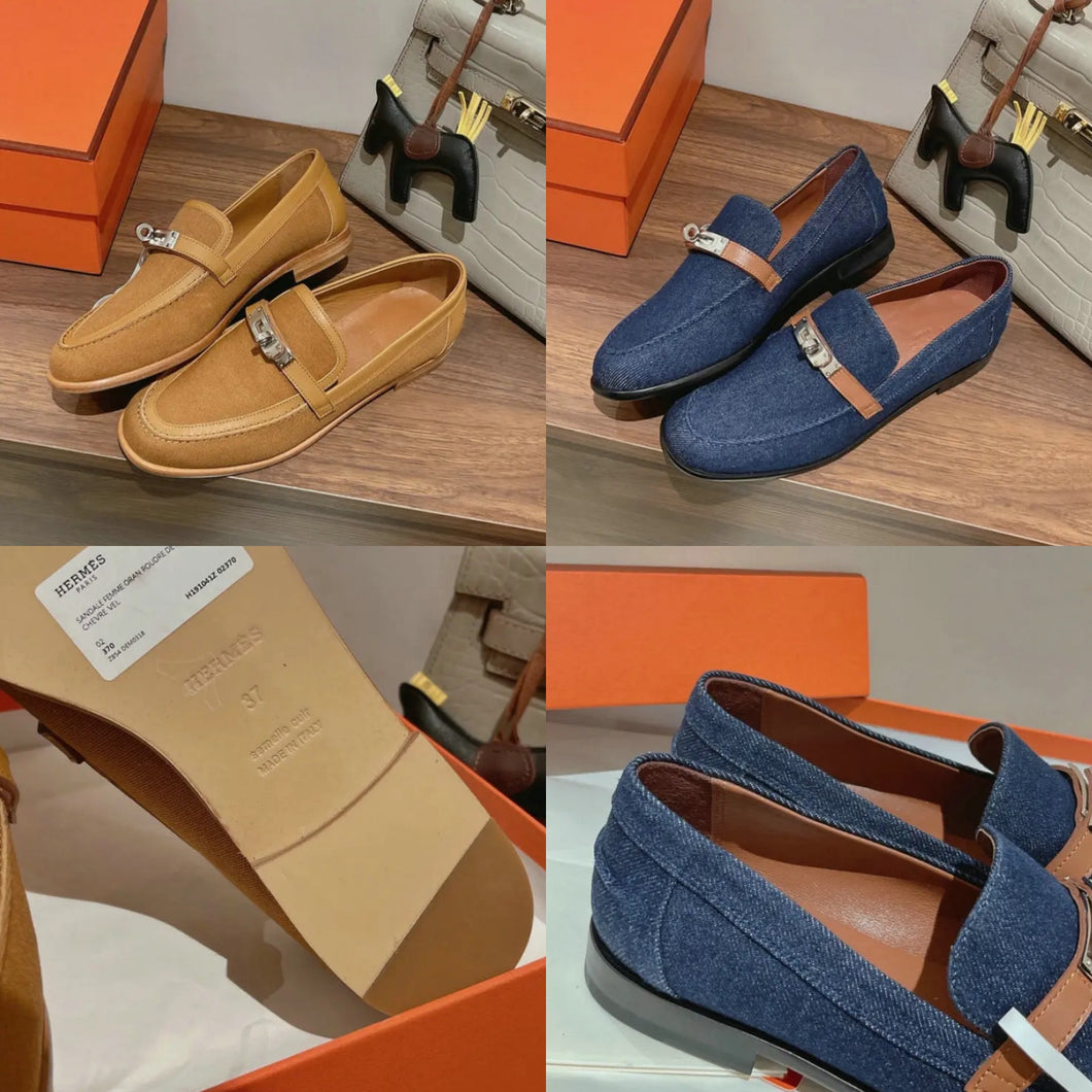 Leather Loafers