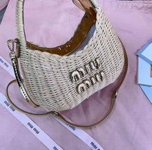 Load image into Gallery viewer, Wander Wicker Bag
